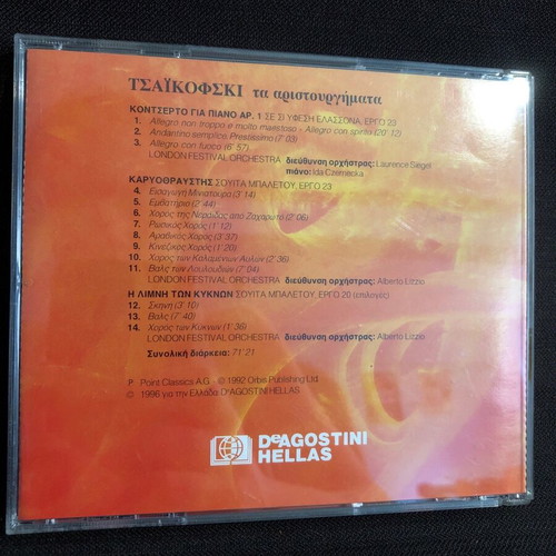 Tchaikovsky Masterpieces CD like new, classical