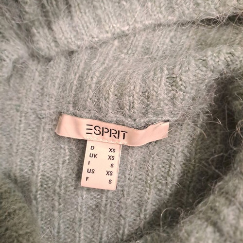 Esprit pistachio knit with alpaca and wool like new, size S