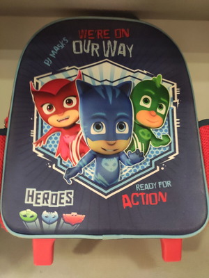 PJ toddler trolley bag used, PJ Masks