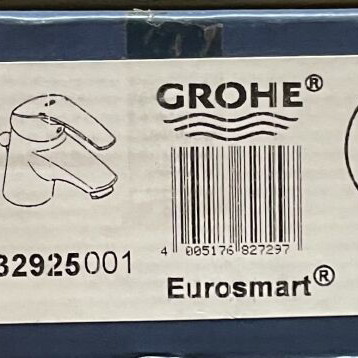 GROHE Eurosmart mixer tap for sink chrome new