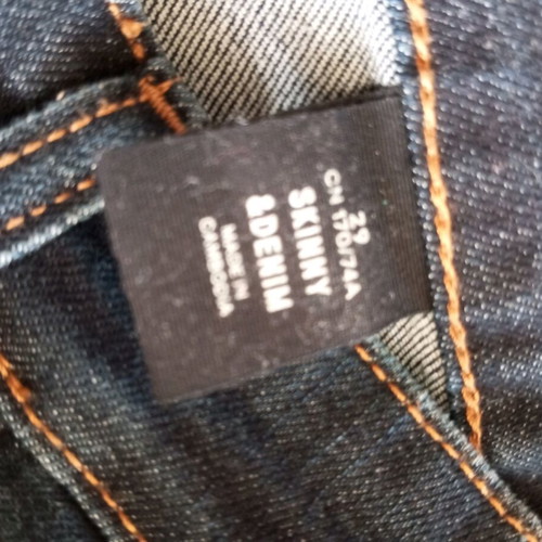 Skinny denim jeans for boys blue black like new