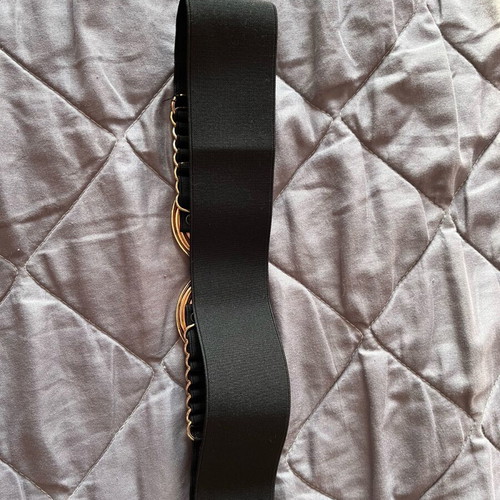 Fullah Sugah elastic waist belt 75cm like new, black