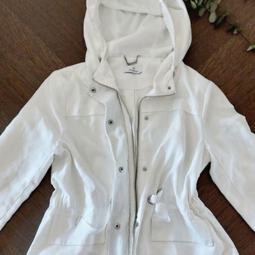 Motivi windbreaker spring jacket new, white, S-M