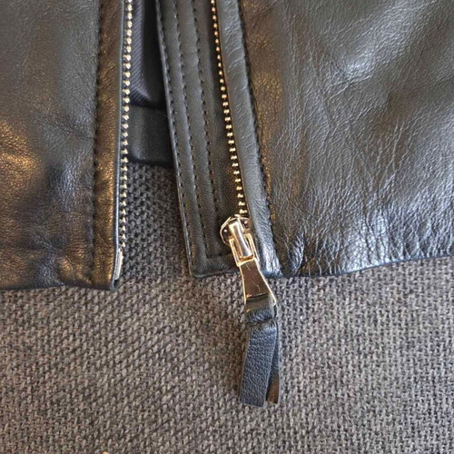 Esprit leather jacket like new, black, size 36