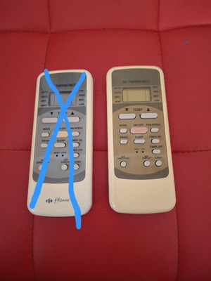 Air Conditioner Remote R51M/E used, functional