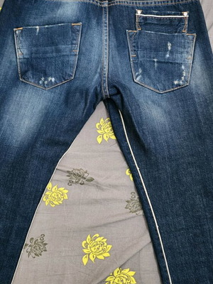 Takeshy Kurosawa дънки като нови, slim fit, размер 38 синьо