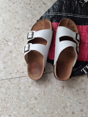 Steps-Med Anatomical Sandals used, size 38, white