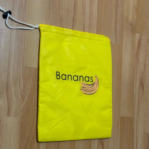 Banana storage bag new, washable, lightweight, yellow