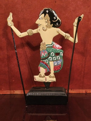 Indonesian wooden doll like new