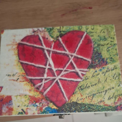 Handmade wooden box new