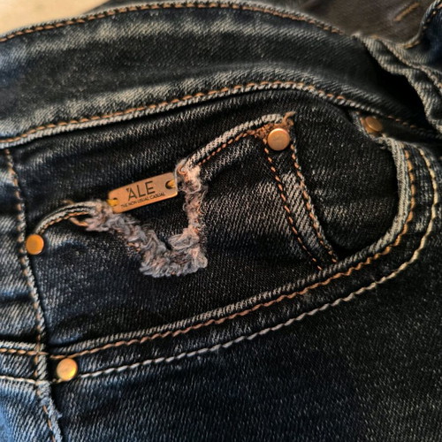 A.L.E. jeans used, blue, size M/38/10