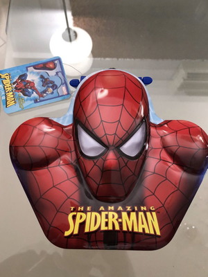 Spider-Man lunchbox embossed with perfume, kids set, new Marvel