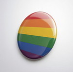 Κονκάρδα "Rainbow" 5,8cm καινούργια