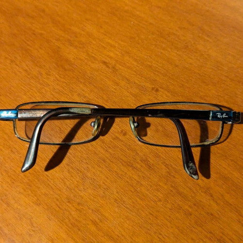 Ray Ban eyeglasses used with case