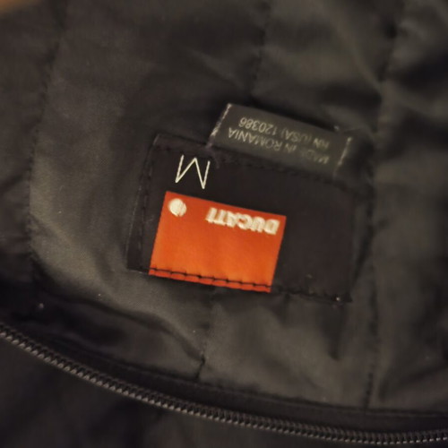 Ducati motorcycle jacket, medium size