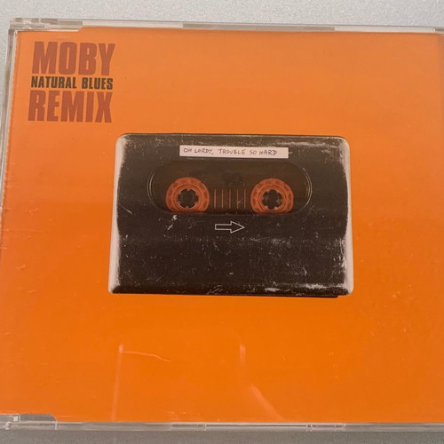 Moby Natural Blues Remix CD single used, 3-track