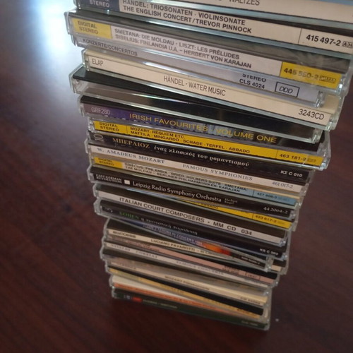 Classical music CD collection used, 25 pieces