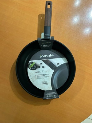 Jomafe JF-7606 deep frying pan 28 cm 2.4l with durable non-stick coating