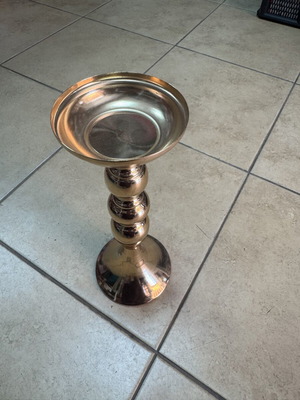 Metal Vase Candle Holder Wedding Flower Table Decor 21cm