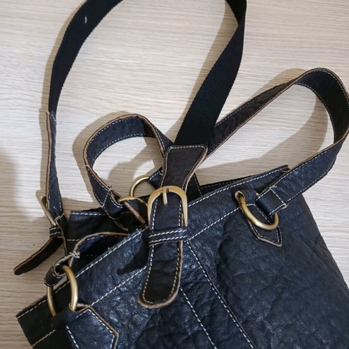 Large crossbody bag new, black 41×29×13 cm