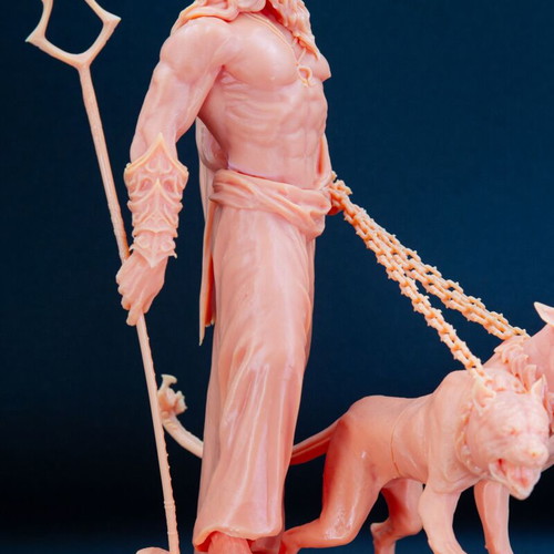 Mythologist 3D printed figure Hades made to order, unpainted