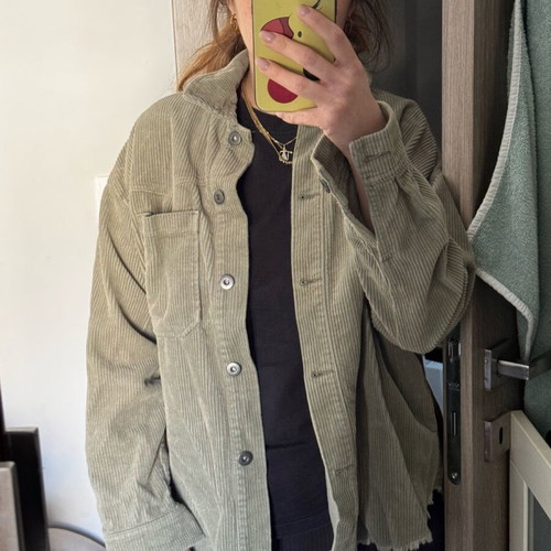 Zara overshirt like new, khaki, size XS
