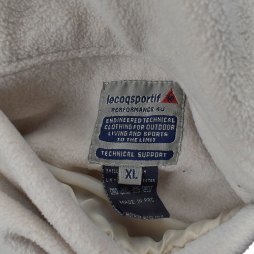 Vintage Le Coq Sportif reversible jacket used, size XL