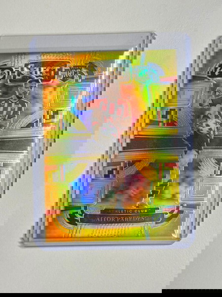 2023-24 Panini Select La Liga Terrace Gold Prizm #5 Aitor Paredes 3/10 RC