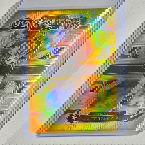 2023-24 Panini Select La Liga Terrace Gold Prizm #5 Aitor Paredes 3/10 RC
