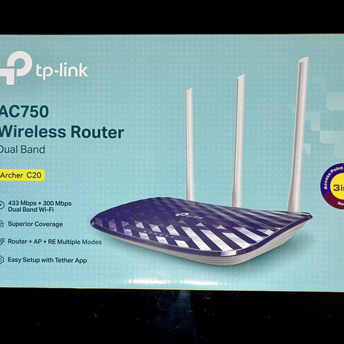 TP-LINK Archer C20 AC750 Router like new