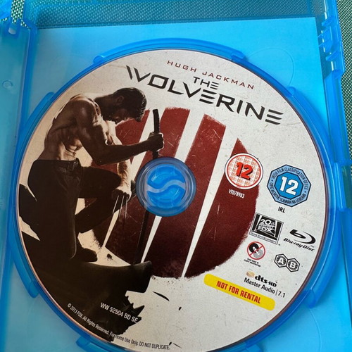 Wolverine 2 movies Blu-Ray with English subtitles, like new