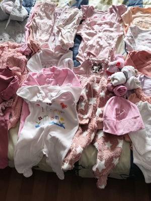 Baby Clothes Set like new, 103 pieces, sizes 50-68
