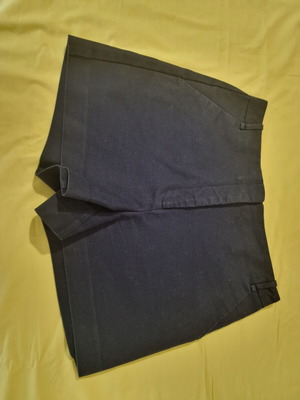 Zara dark blue fabric women's shorts like new