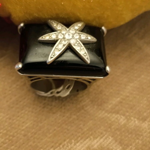 Ring with Swarovski stone new