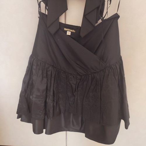 Women's formal set bustier with skirt like new, black, size M
