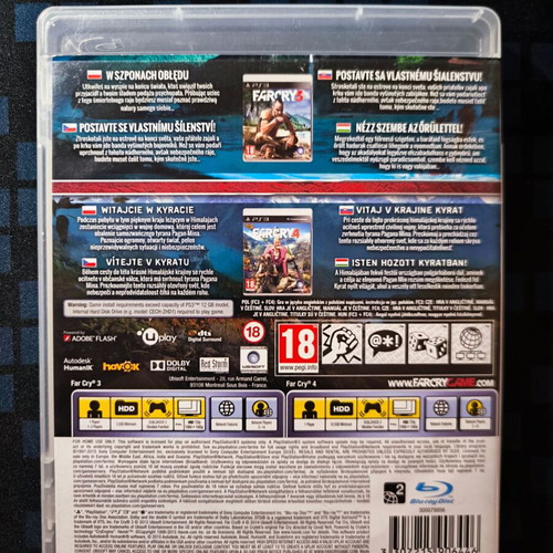 Far Cry Collection Far Cry 3 + Far Cry 4 Double Pack PS3 game