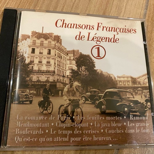 Cd French songs authentic, like new