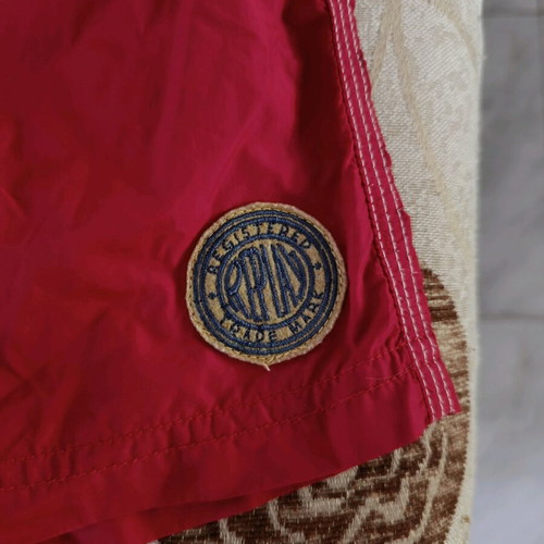 Replay men's swim shorts size L like new red
