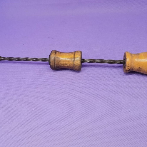 Old hand drill brace used