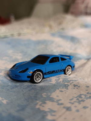Hot Wheels Porsche 911 GT3 RS (997) μπλε σαν καινούργιο 1:64 κλίμακα
