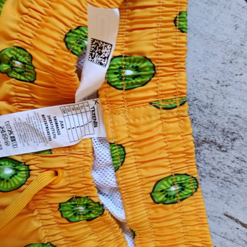 The Bostonians swimwear for teen small new, yellow with kiwi