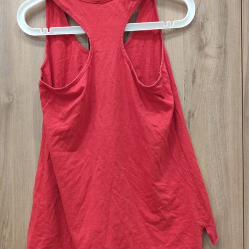 Be You Red Tank Top "Be Kind 85" with Strass Like New, Size S