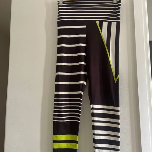 Leggings size S, pack of 4, athletic, grey and green
