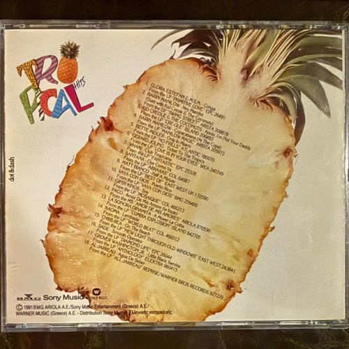 Tropical Hits 1991 CD like new, collectible edition Mega Channel & Pop FM