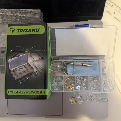 Eyeglass repair set 126 pieces silicon new