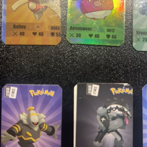 Pokémon metal caps set of 22 used, NRG