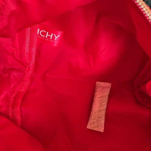Vichy Liftactiv Supreme red corduroy travel pouch new 15 ml
