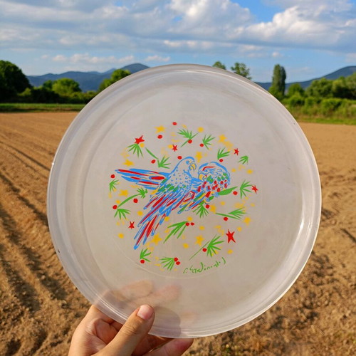 Stathopoulos collectible decorative plate like new