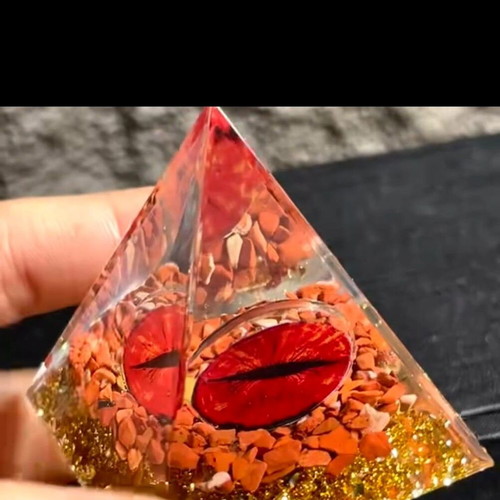 Orgone Pyramid Hell's Eye new