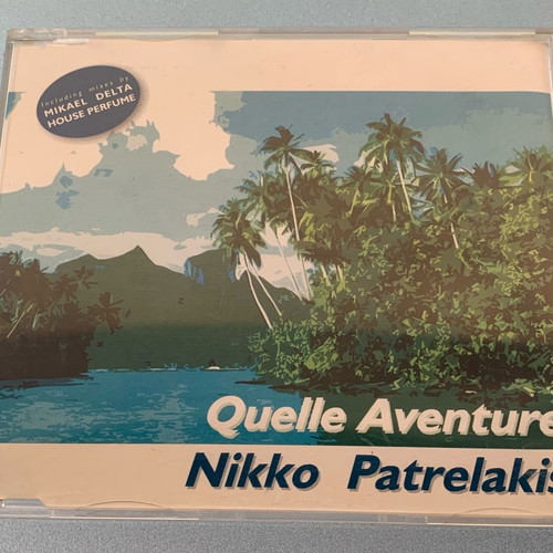 Nikko Patrelakis Quelle aventure! 5-trk CD single used, electronic